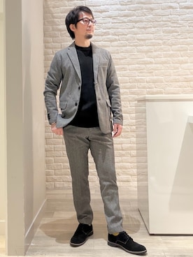 片山さん(メンズ・165cm)の冬コーディネート