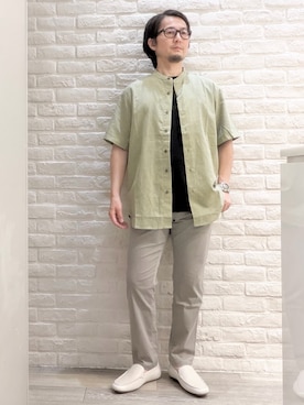 片山さん(メンズ・165cm)の夏コーディネート