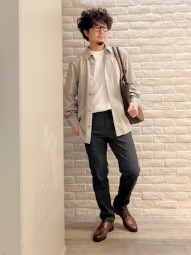 片山さん(メンズ・165cm)の秋コーディネート