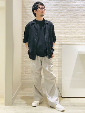 片山さん（メンズ・165cm・40代）の夏コーディネート