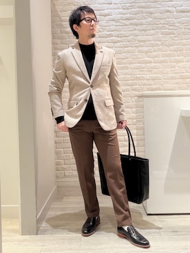 片山さん（メンズ・165cm）の冬コーディネート