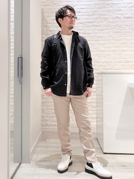 片山さん（メンズ・165cm）の春コーディネート