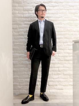 片山さん(メンズ・165cm)の夏コーディネート