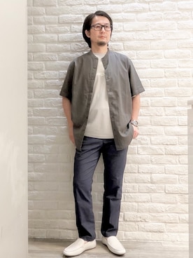 片山さん(メンズ・165cm)の夏コーディネート