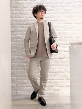片山さん(メンズ・165cm)の夏コーディネート