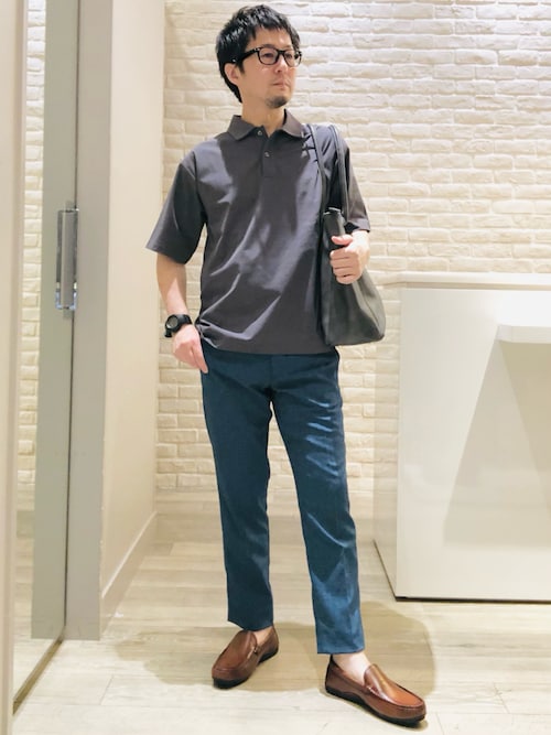 セール】【セットアップ対応】吸水速乾 リネンライク スラックス