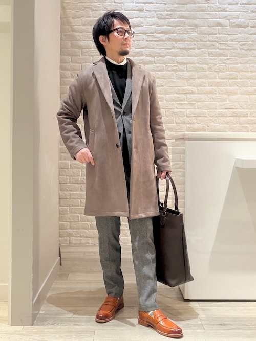 セール】【WEB別注】シボレザー 縦型 2WAYトートバッグ（トートバッグ