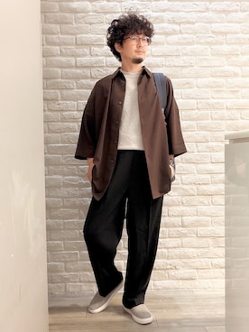 片山さん(メンズ・165cm)の秋コーディネート
