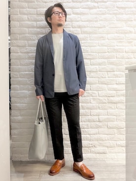 片山さん(メンズ・165cm)の夏コーディネート