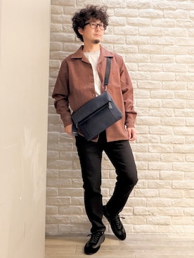 片山さん(メンズ・165cm)の秋コーディネート