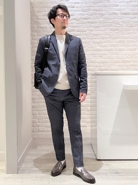 片山さん（メンズ・165cm）の春コーディネート