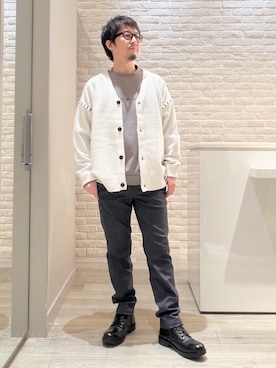 片山さん(メンズ・165cm)の冬コーディネート