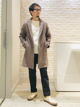 片山さん（メンズ・165cm）の秋コーディネート