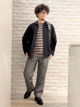 片山さん(メンズ・165cm)の秋コーディネート