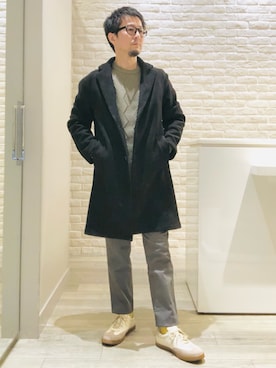 片山さん（メンズ・165cm・40代）の秋コーディネート