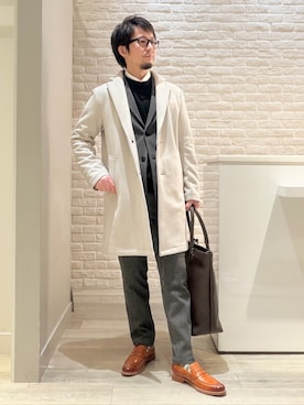 片山さん(メンズ・165cm)の冬コーディネート