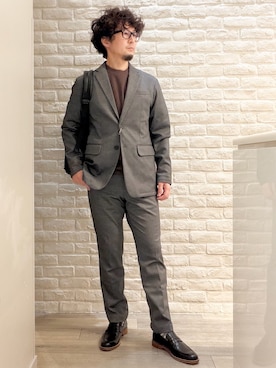 片山さん(メンズ・165cm)の秋コーディネート