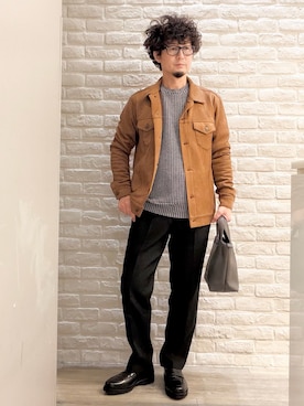 片山さん(メンズ・165cm)の秋コーディネート