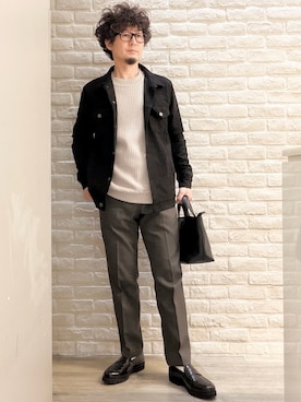 片山さん(メンズ・165cm)の秋コーディネート