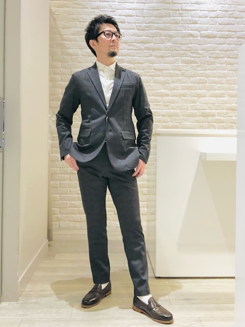 美品 PARSON’S 3点セット スーツ セットアップ ブラウン 2XL 2B スペンサージャケットセットアップ(2colors)（茶・灰）スタイル