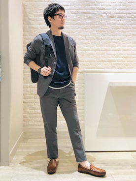 片山さん（メンズ・165cm）の夏コーディネート