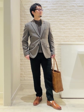 片山さん（メンズ・165cm）の冬コーディネート