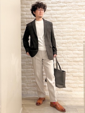 片山さん(メンズ・165cm)の秋コーディネート