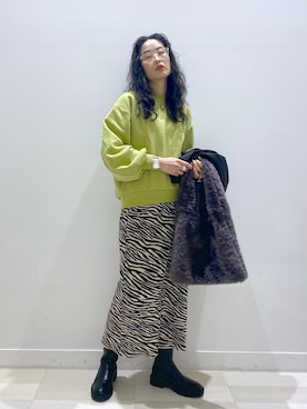 YUKARIさん（レディース・169cm）の冬コーディネート