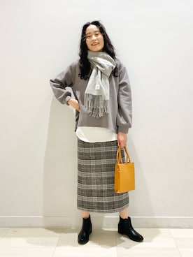 YUKARIさん（レディース・169cm）の冬コーディネート