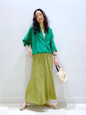 YUKARIさん（レディース・169cm）の春コーディネート