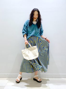 YUKARIさん（レディース・169cm）の春コーディネート