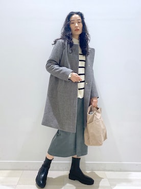 YUKARIさん（レディース・169cm）の冬コーディネート