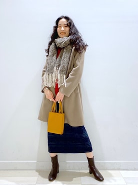 YUKARIさん（レディース・169cm）の冬コーディネート
