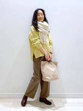 YUKARIさん(レディース・169cm)の冬コーディネート