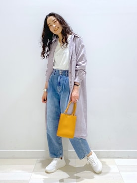 ワンピースを使った きれいめカジュアル の人気ファッションコーディネート Wear