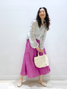 YUKARIさん（レディース・169cm）の春コーディネート