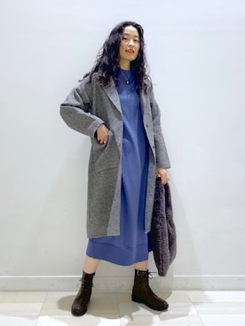 YUKARIさん（レディース・169cm）の冬コーディネート