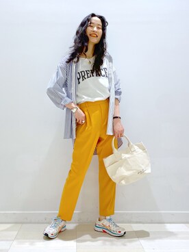YUKARIさん（レディース・169cm）の春コーディネート