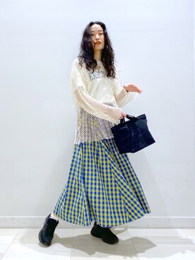 YUKARIさん（レディース・169cm）の春コーディネート