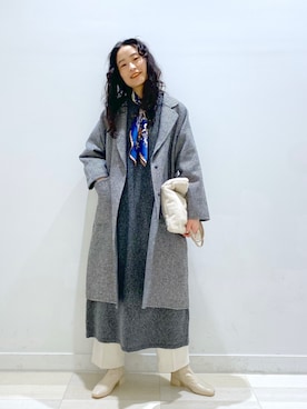 YUKARIさん（レディース・169cm）の冬コーディネート