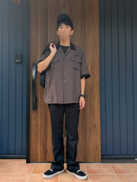 「アイテム（レッグウェア）」を使った、めそさん（メンズ・168cm）の秋コーディネート