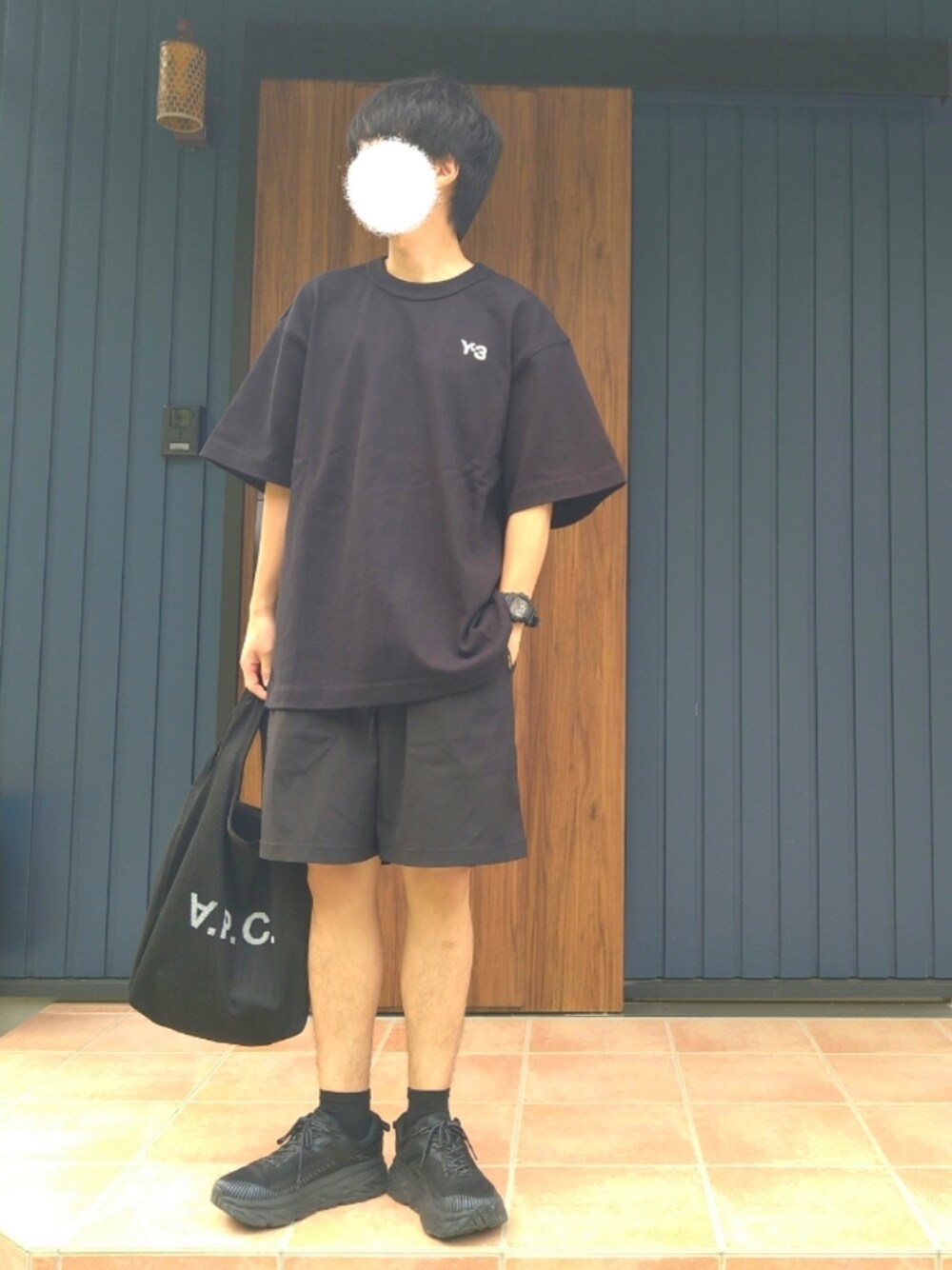 トップス Y-3 M HEAVY COMPACT JERSEY SS TEE Y-3（ワイスリー）の「M HEAVY COMPACT JERSEY SS TEE（Tシャツ