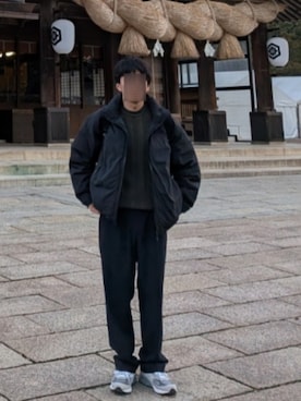 めそさん（メンズ・168cm）の冬コーディネート