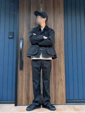 「SEIKO（セイコー）のアイテム」を使った、めそさん（メンズ・168cm）の冬コーディネート