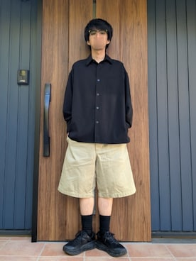 「HOKA（ホカ）のアイテム」を使った、めそさん（メンズ・168cm）の春コーディネート