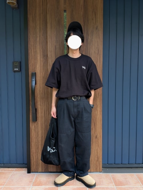 Y-3 M HEAVY COMPACT JERSEY TEE M Tシャツ Y-3（ワイスリー）の「M HEAVY COMPACT JERSEY SS TEE（Tシャツ
