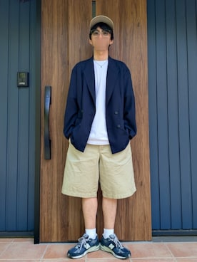 「Dickies（ディッキーズ）のアイテム」を使った、めそさん（メンズ・168cm）の春コーディネート