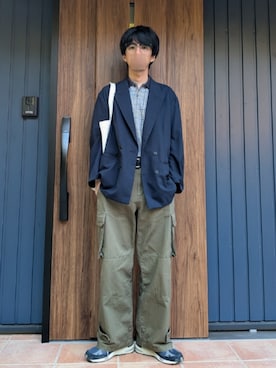 めそさん（メンズ・168cm）の秋コーディネート