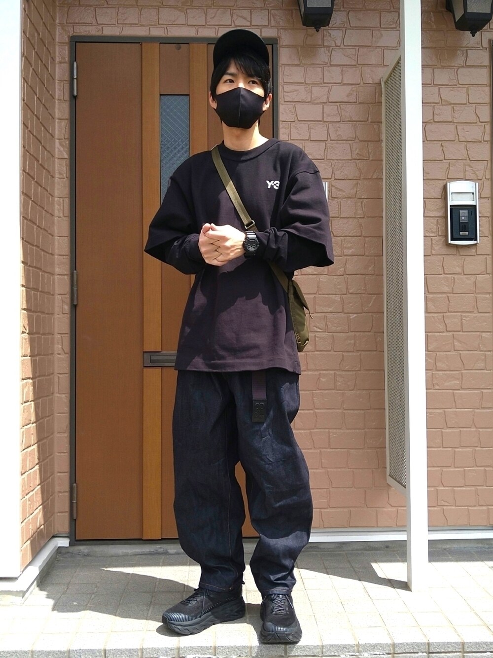 Y-3 M HEAVY COMPACT JERSEY TEE M Tシャツ Y-3（ワイスリー）の「M HEAVY COMPACT JERSEY SS TEE（Tシャツ