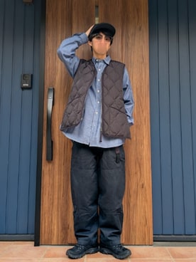 「Y-3（ワイスリー）のアイテム」を使った、めそさん（メンズ・168cm）の春コーディネート